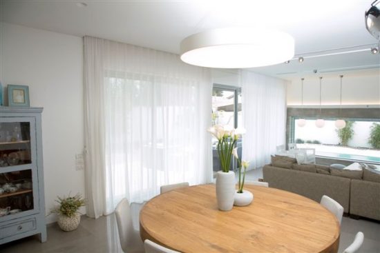 וילון יוקרה לסלון הבית 